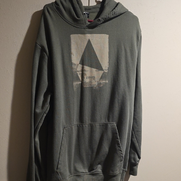 Volcom Green Graphic Hoodie for Men XXL - Picture 1 of 1